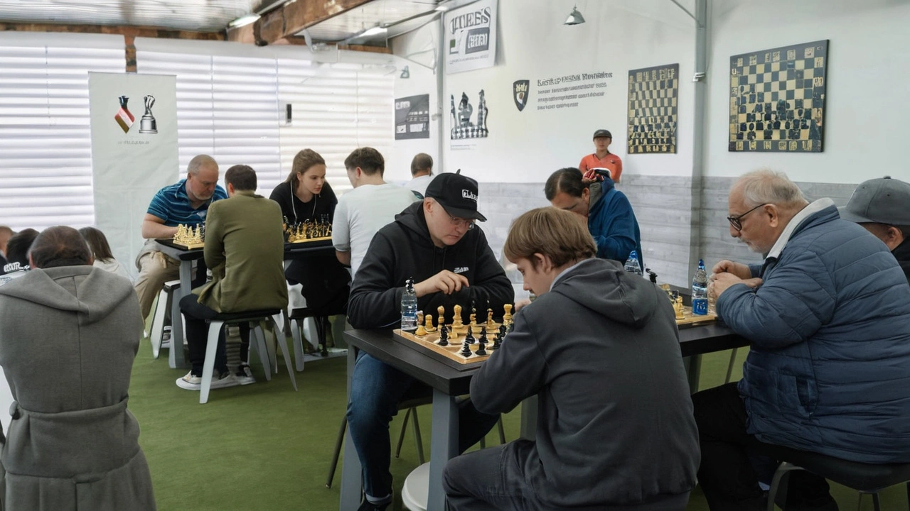 Приглашение на быстрый турнир по шахматам в Парке Горького в Международный день шахмат